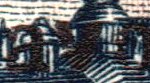 Nicaragua stamps 1913 surcharges Locomotive 5c/35c variety thick 'v' in centavos